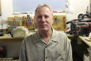 Barrett Coughlan in his Lake Oswego shop